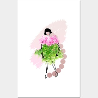 Organic plant fashion Posters and Art